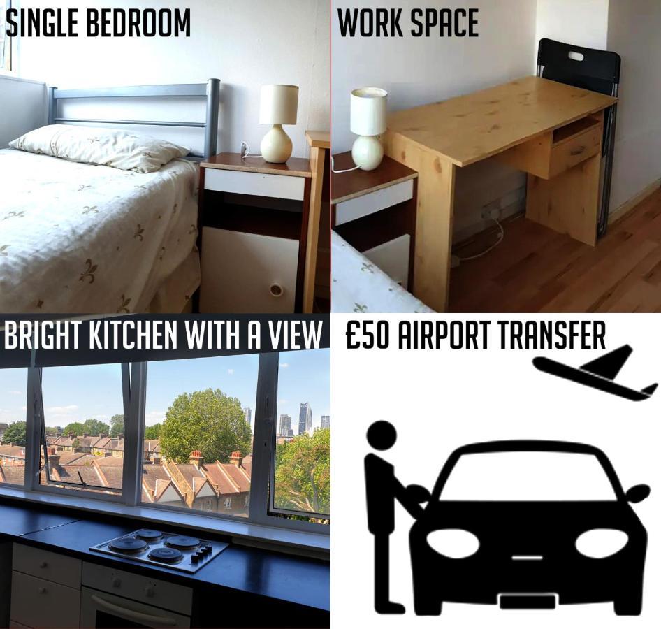 Elephant & Castle - Zone 2 - Private Rooms - Shared Bathroom London Exteriör bild