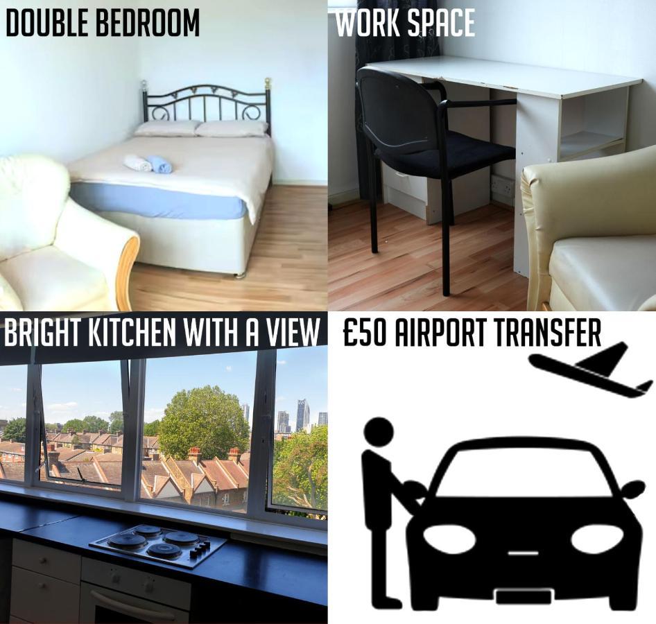 Elephant & Castle - Zone 2 - Private Rooms - Shared Bathroom London Exteriör bild