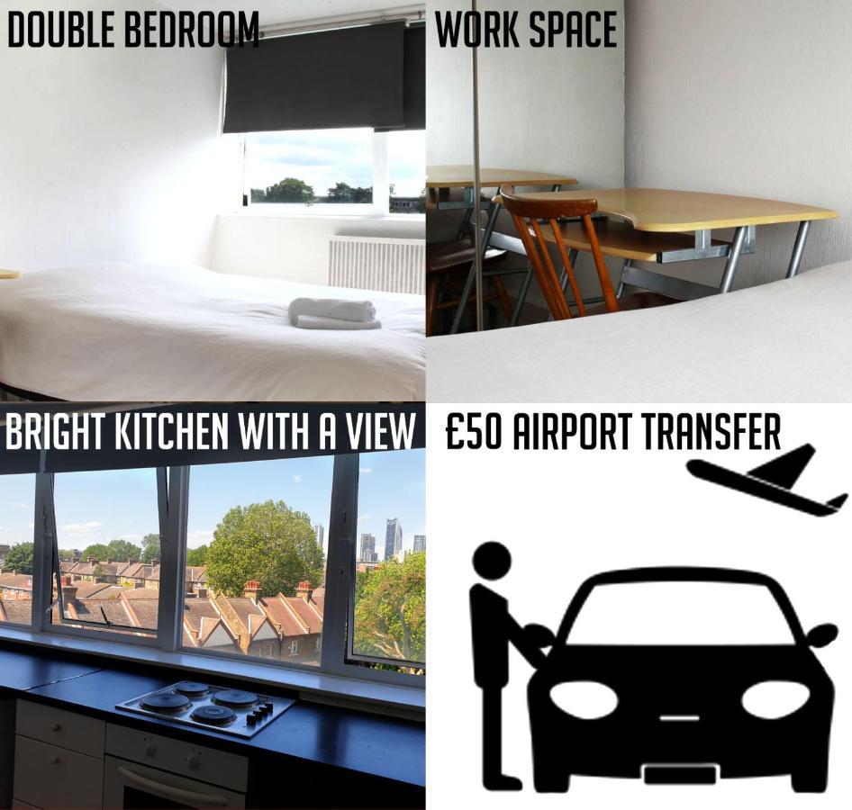Elephant & Castle - Zone 2 - Private Rooms - Shared Bathroom London Exteriör bild